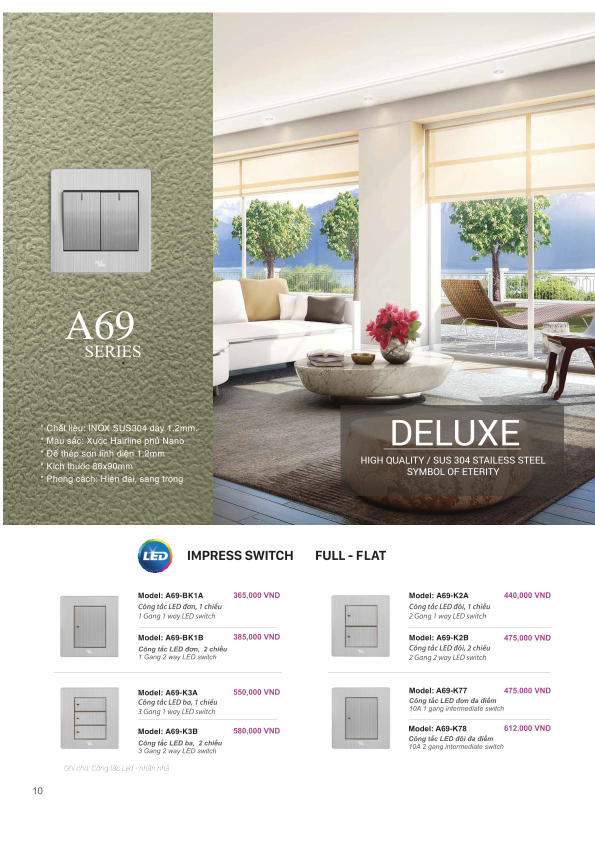 THIẾT BỊ ĐIỆN CHÂU ÂU - ART DNA