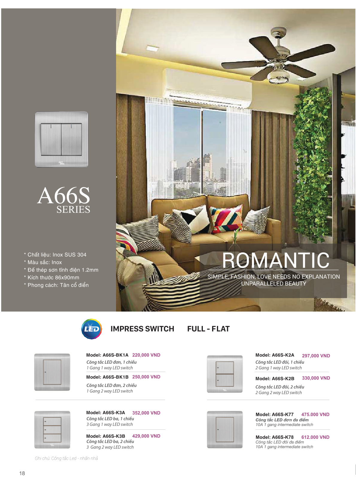 THIẾT BỊ ĐIỆN CHÂU ÂU - ART DNA