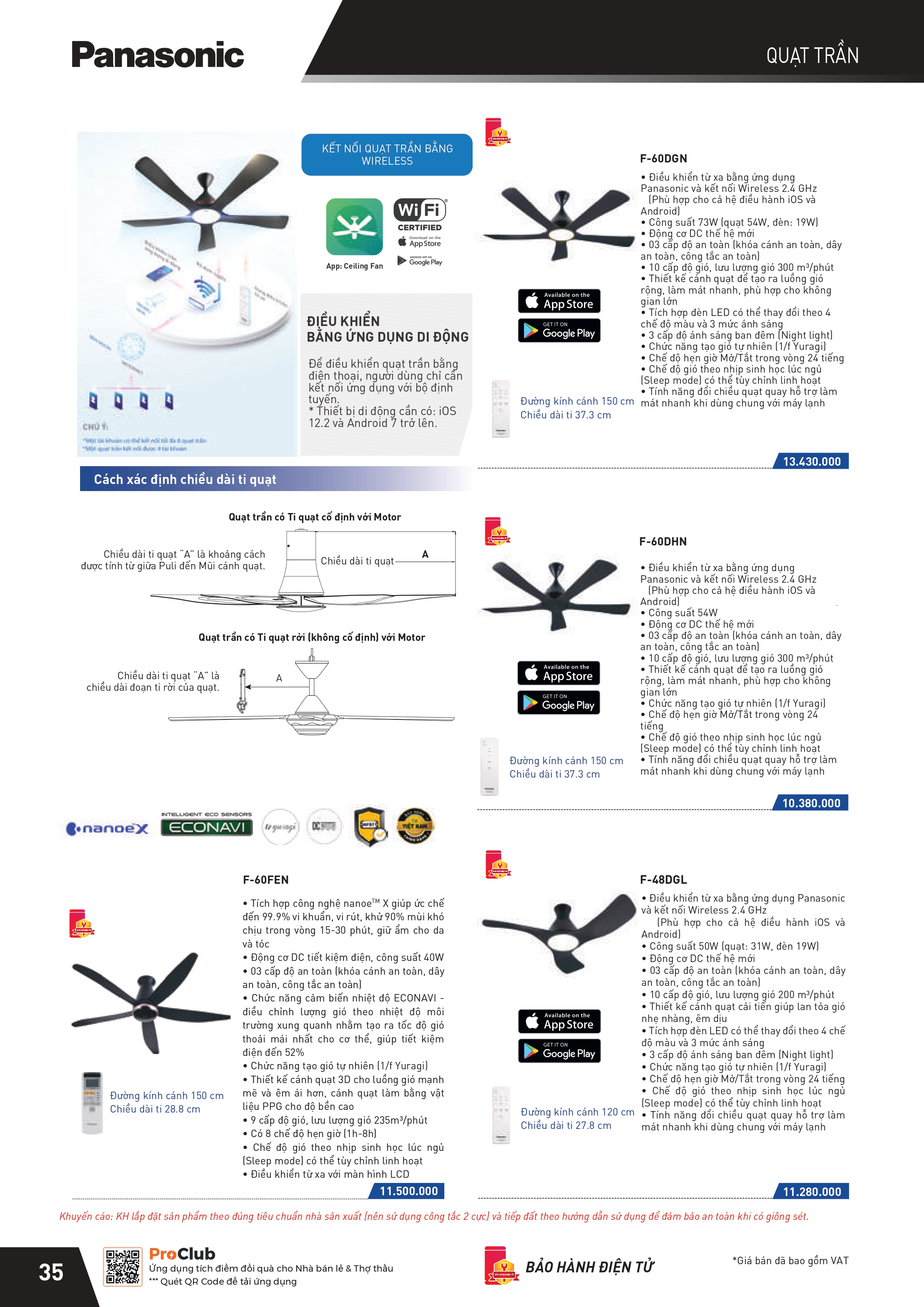 THIẾT BỊ ĐIỆN PANASONIC-NANOCO