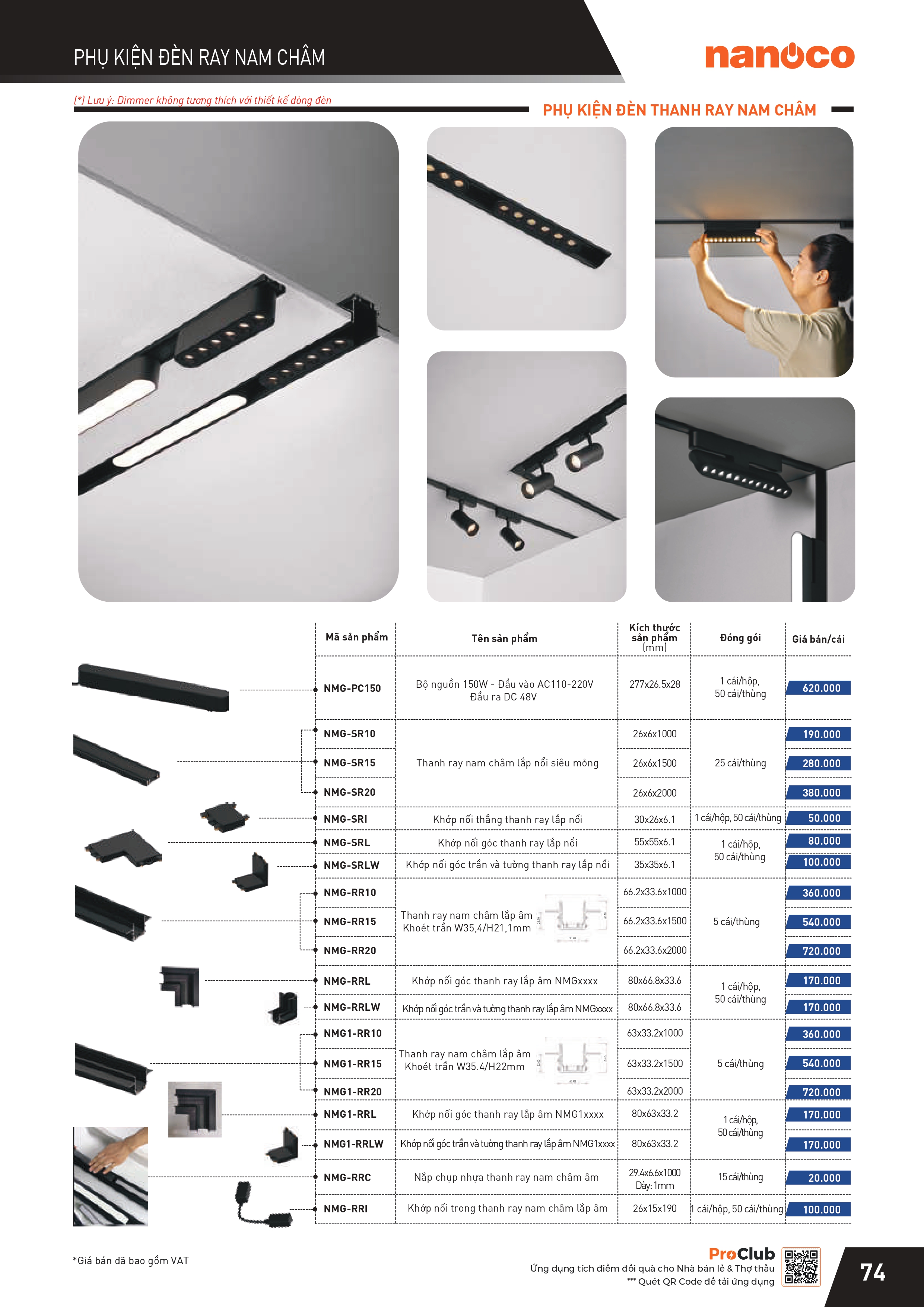 THIẾT BỊ ĐIỆN PANASONIC-NANOCO