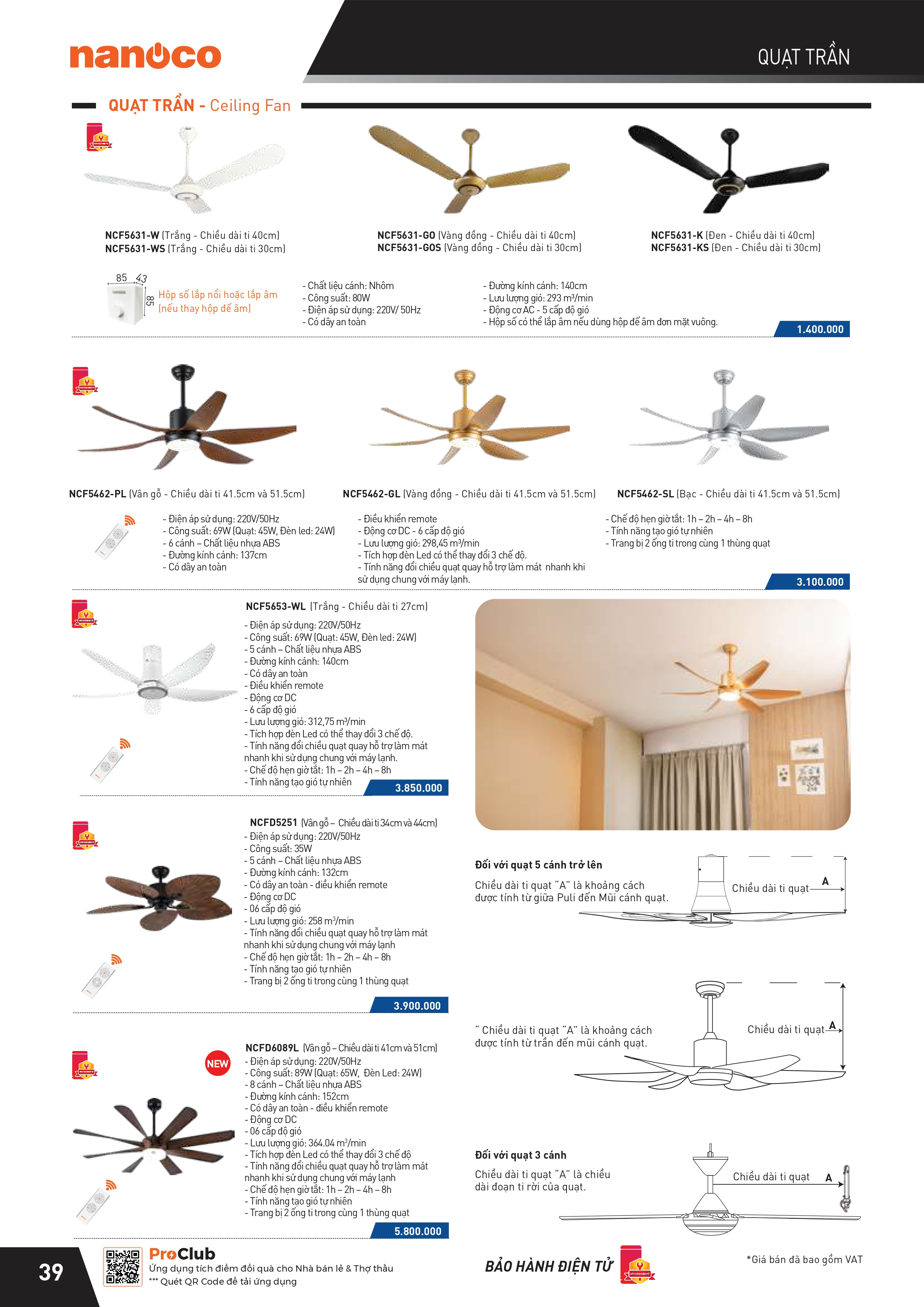 THIẾT BỊ ĐIỆN PANASONIC-NANOCO