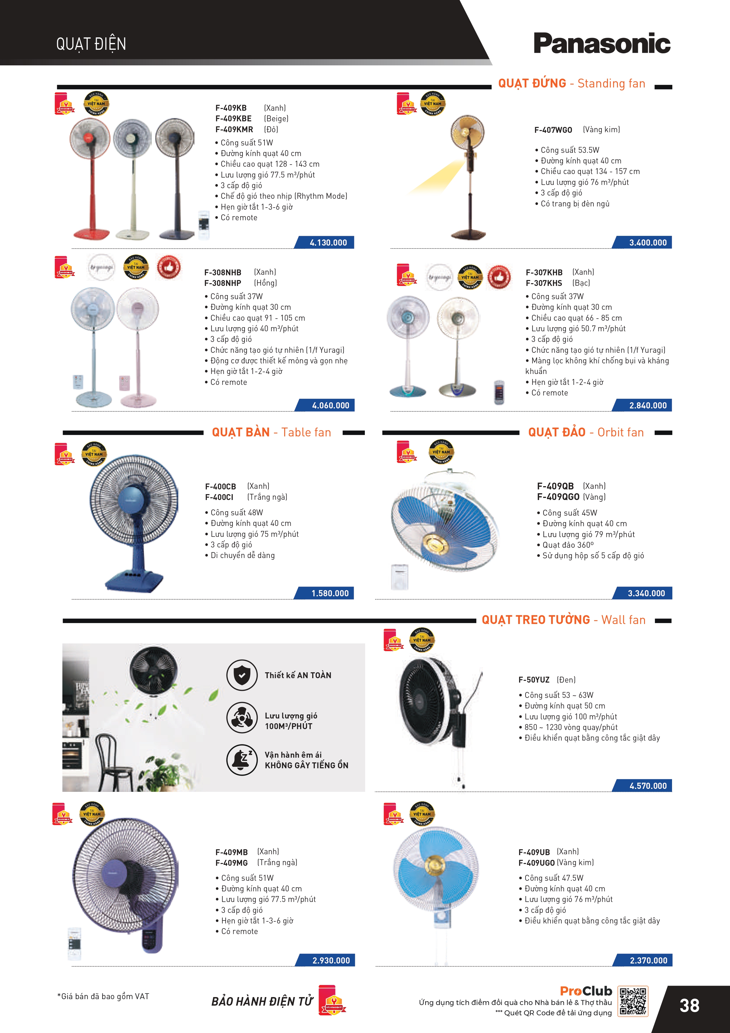 THIẾT BỊ ĐIỆN PANASONIC-NANOCO