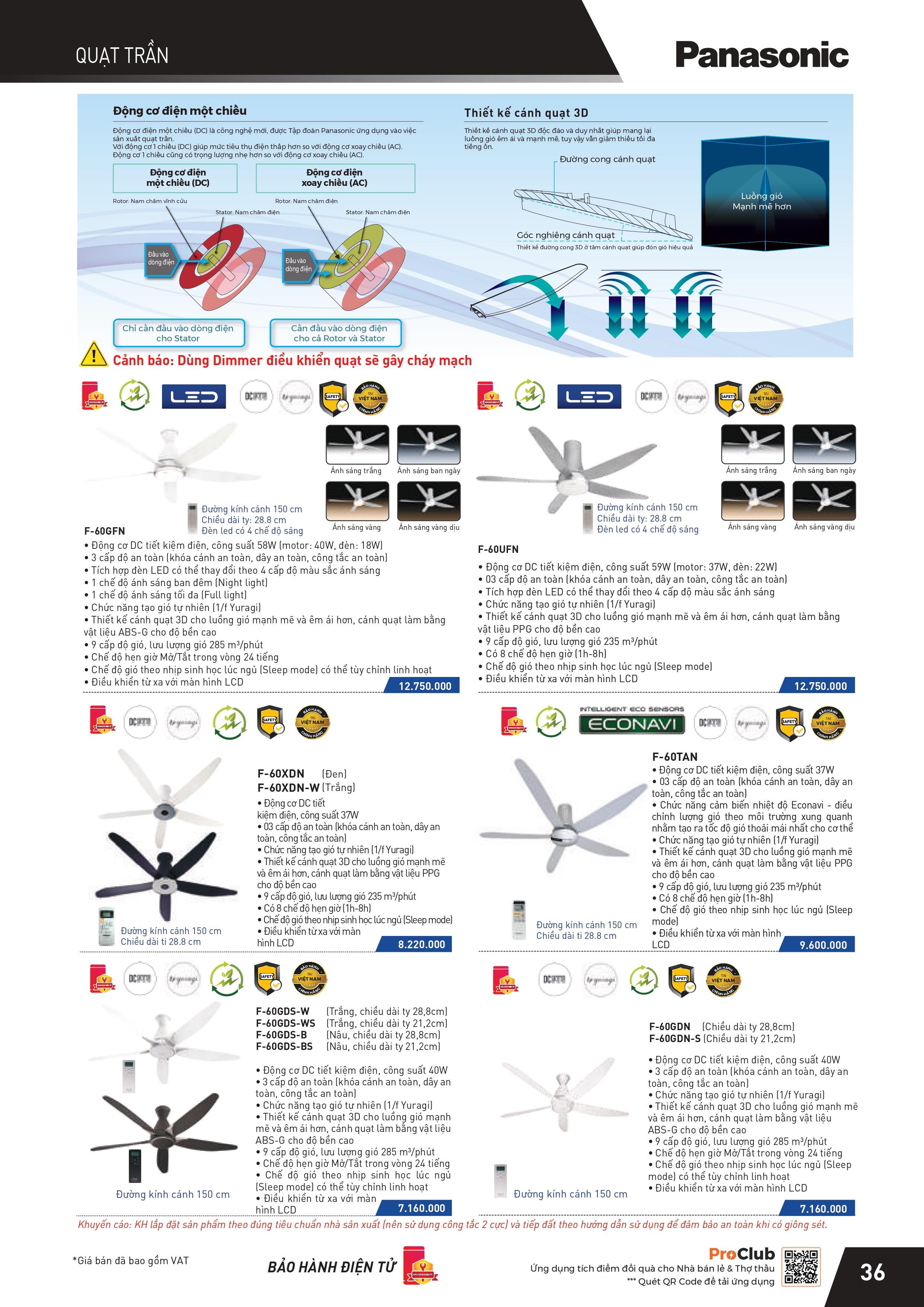 THIẾT BỊ ĐIỆN PANASONIC-NANOCO