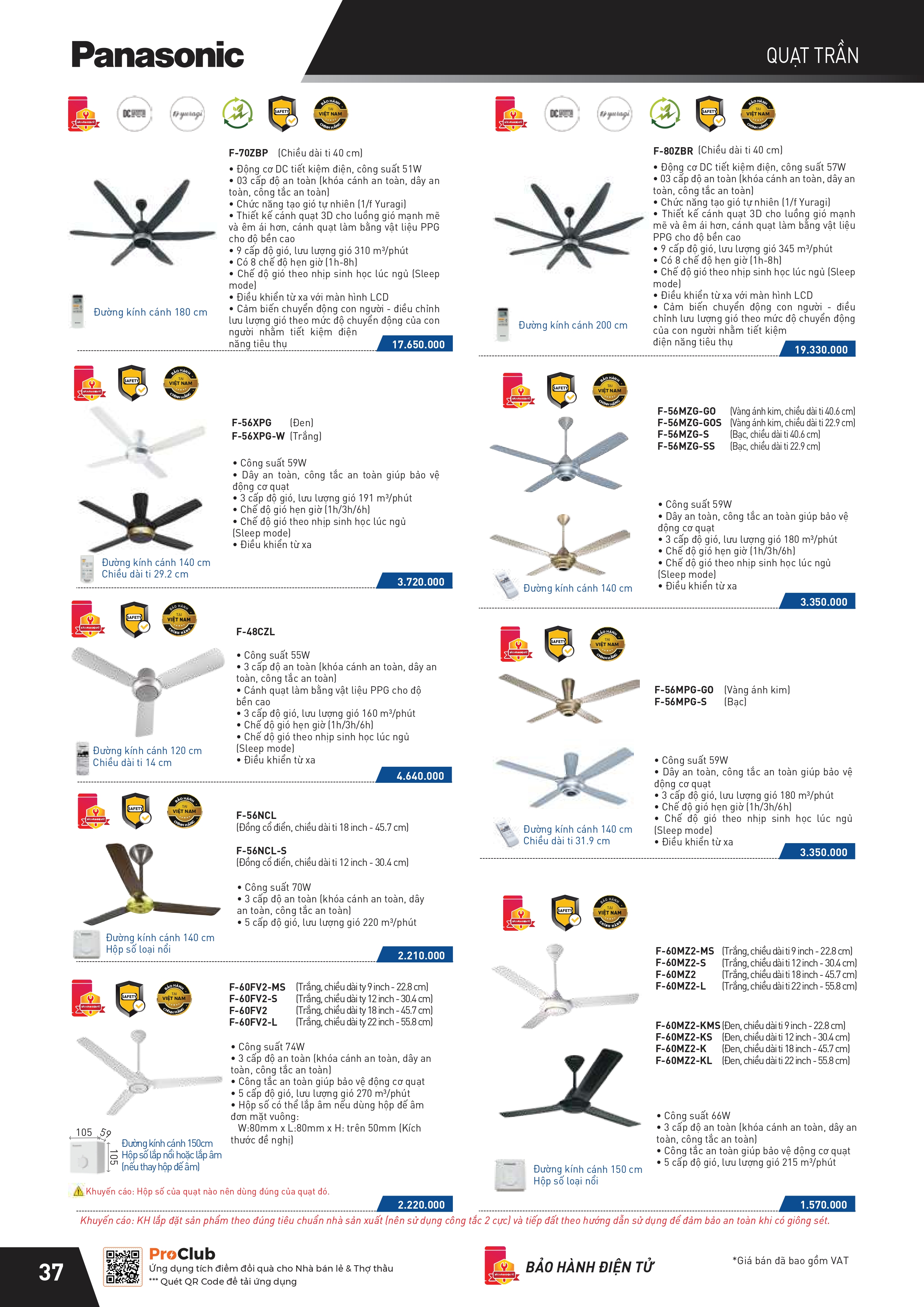 THIẾT BỊ ĐIỆN PANASONIC-NANOCO