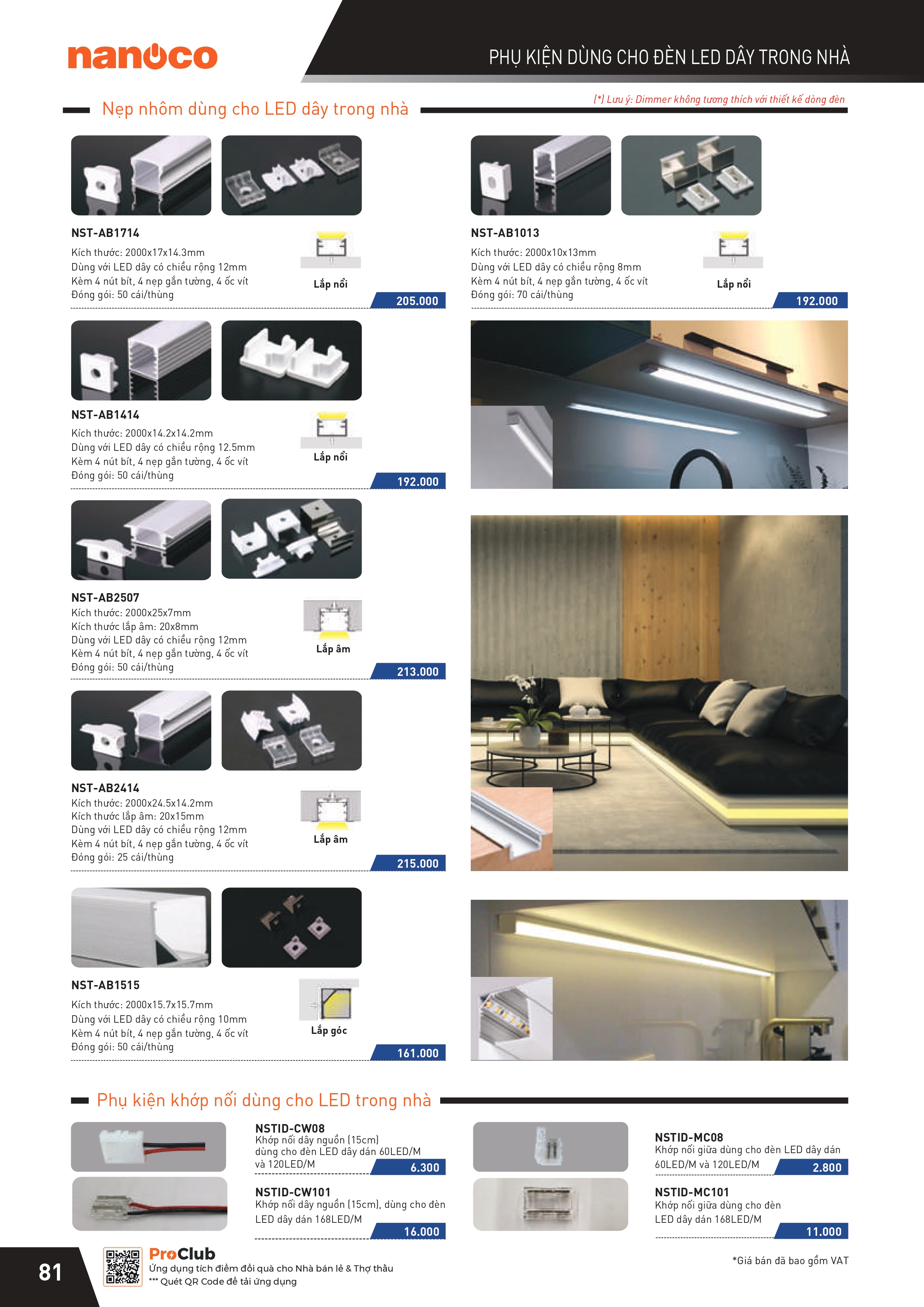 THIẾT BỊ ĐIỆN PANASONIC-NANOCO