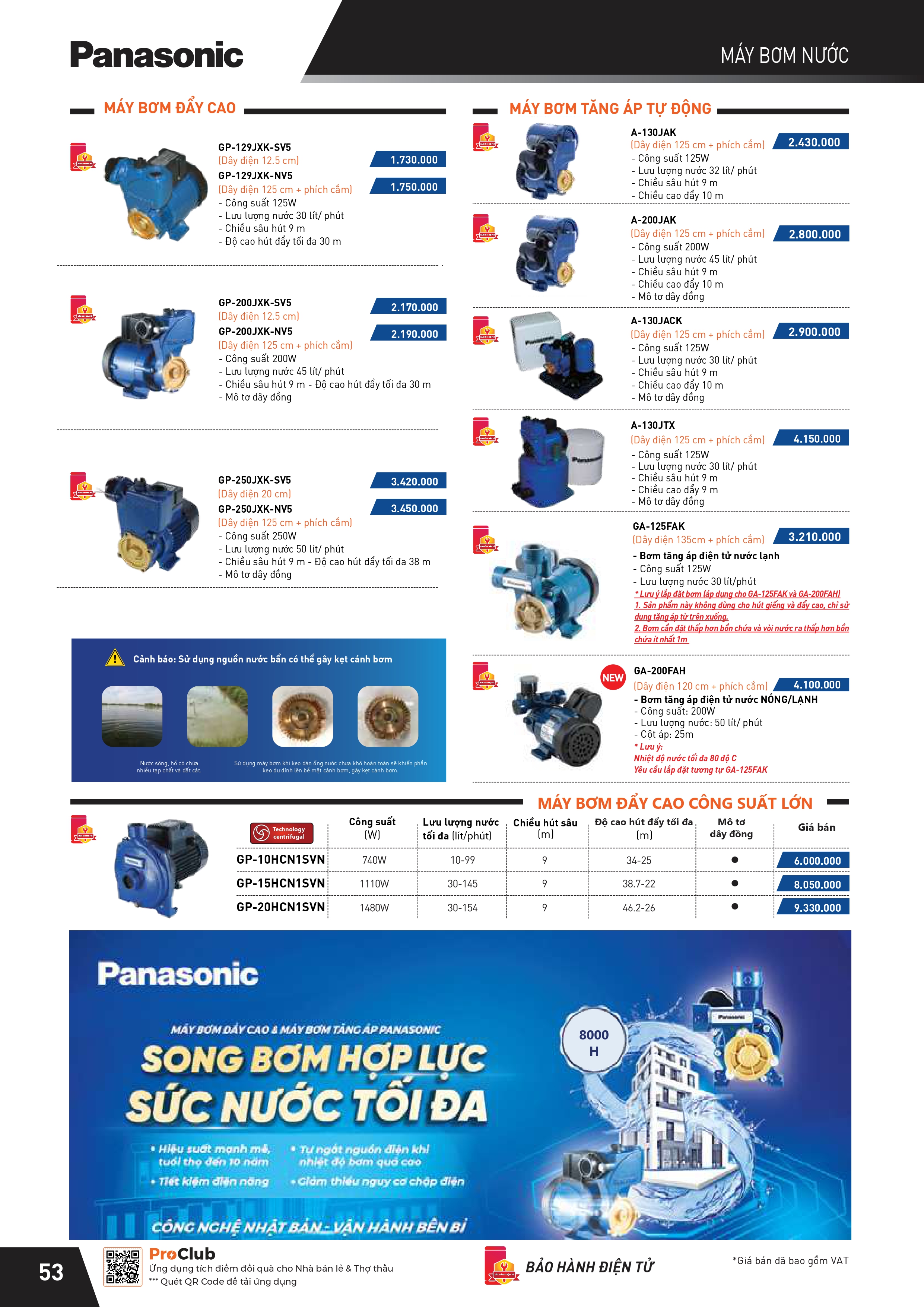 THIẾT BỊ ĐIỆN PANASONIC-NANOCO