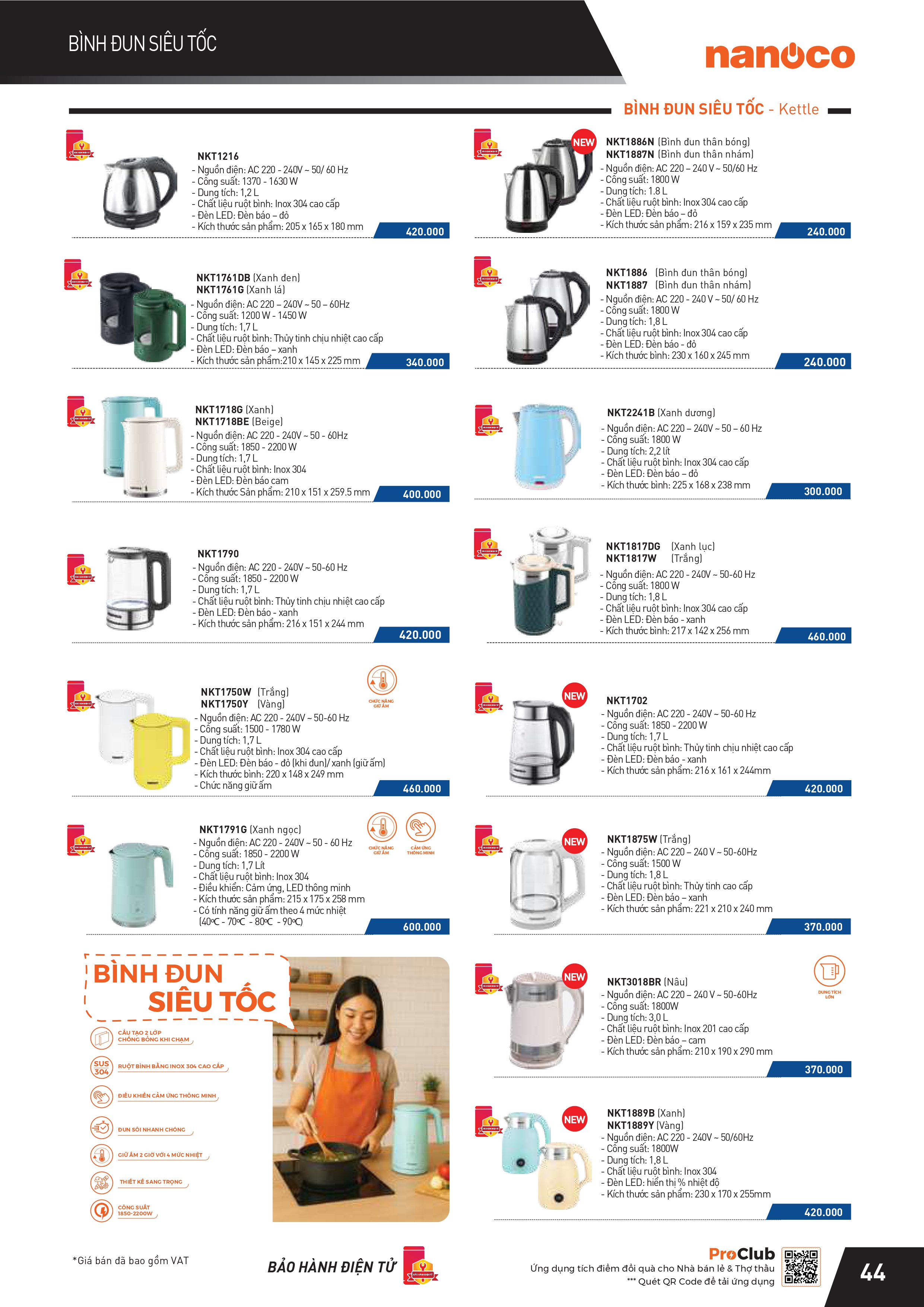 THIẾT BỊ ĐIỆN PANASONIC-NANOCO